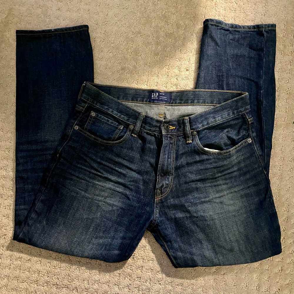 Men’s new without tags 33x30 dark denim jeans